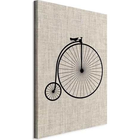 Photo - Vélo vintage (monobloc) vertical (1/5)