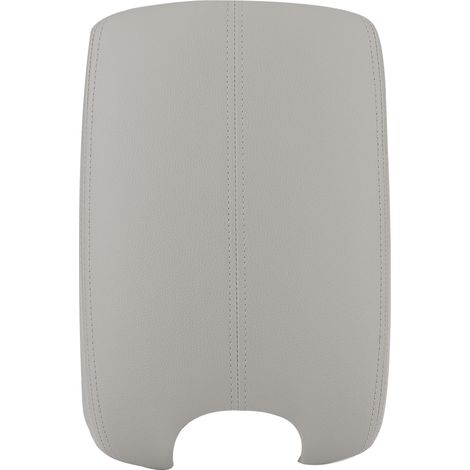 Housse de console centrale en similicuir PU pour Honda Accord 2008-2012, gris, couvre-accoudoir en cuir synthétique (1/5)