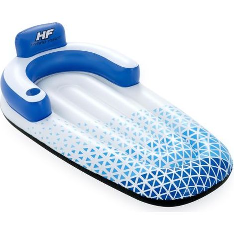 Bestway Matelas gonflable piscine 1 place Indigo Wave 191 x 107 cm
