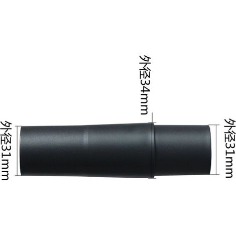 Adaptateur de tête pour aspirateur (version japonaise) : connecteur interne 32 mm (version européenne) vers externe 32-34 mm (version japonaise). (1/5)