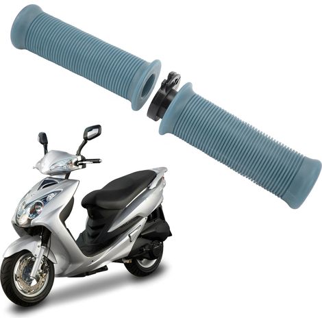 Ein Paar 22-mm-Motorradlenker (Referenz: S006) in Blau. (1/5)