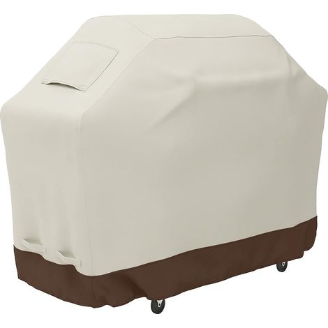 Amazon Basics Grillabdeckung für den Außenbereich, Maße: 152 x 66 x 127 cm, Beige/Hellbraun (1/5)