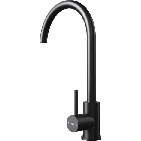 Rubinetto teka uni 9310 becco alto acciaio inox 360° (1/3)