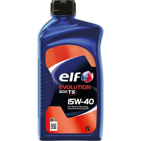 ELF OIL 15W40 1L EVOLUTION 500 TS SL/CF / A3/B3 / 229.1 / 501.01 505.00