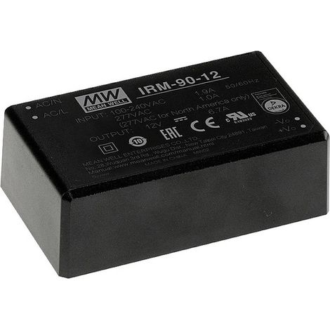 MEAN WELL IRM-90-12ST Alimentatore AC / DC telaio chiuso 12 V/DC 6.7 A 80.4 W