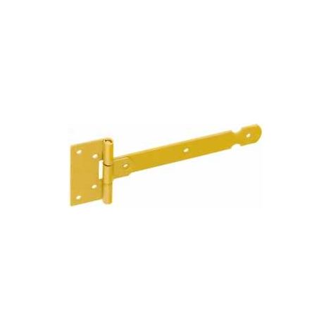 Cerniera per cancello leggera DOMAX, goffrata, 150x32x15mm