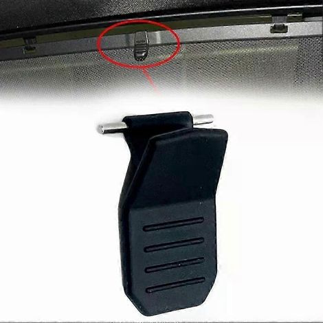1 pièce Compatible avec BMW X3, X6 et X7 Poignée de rideau arrière Crochet de rideau Boucle en plastique Crochet de volet roulant de rideau arrière-JXLGV (1/5)