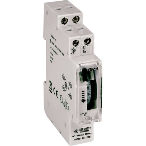 Wallair 1IO0171 Temporizzatore analogico Giornaliero 3500 W IP20 Riserva di carica (1/5)