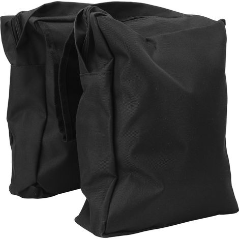 Sacoche de selle avant en polyester noir pour moto, quad, buggy de plage et motoneige (1/5)