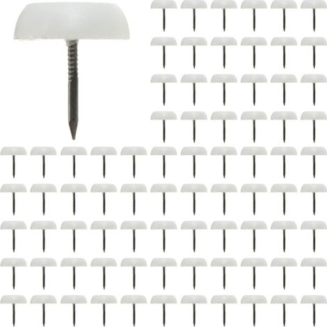 400 almohadillas de fieltro de 20 mm, tacos antideslizantes y protectores para patas de muebles, sillas y mesas. (1/4)