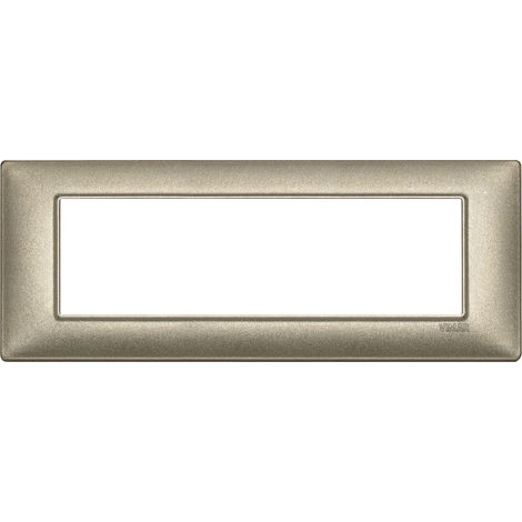 VIMAR - 14657.70 Placca 7M bronzo metallizzato