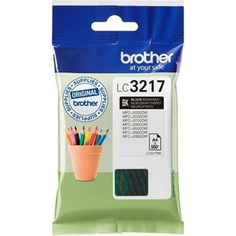 Cartouche Brother LC3217 noire pour imprimante jet d'encre