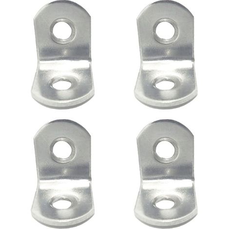Eckverstärkung AN24, Edelstahl, 20 x 20 x 16 mm. 4 Stück