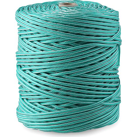 Cordón polipropileno verde 4,5mm 200m (1/2)