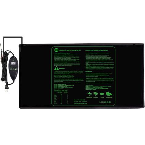 120x50CM Heizmatte für Sämlinge: Wasserdicht und langlebig, geeignet für Hydrokultur in Innenräumen und die Keimung von Saatgut im Winter.