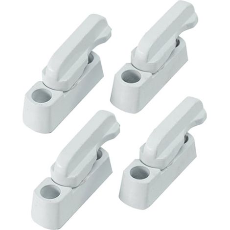 Serrure de fenêtre (4 ensembles de serrures en acier plastique en T), polyvalent et pratique, pour un usage quotidien (1/5)