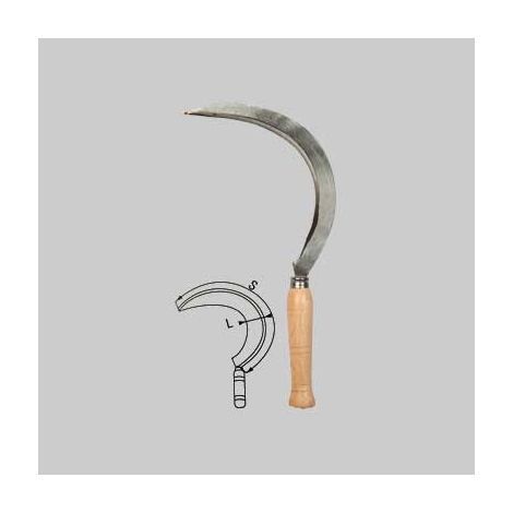 Falciola dentata falci classica n 7/0 (s270/l22 mm)
