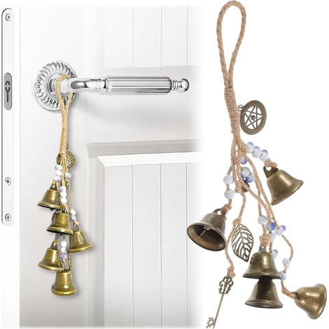 Bell Decoration, Bells, Chimes, Hanging Bell, Hanging Bells Decor Skewer, for Door Knob Garden, Home (1/5)