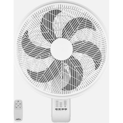 Ventilador Pared Alcora 75w Blanco 3vel 6asp C/remoto Oscilante Y Orientab.tempo.65x52x30cm (1/3)