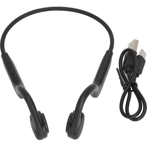Kabellose Bluetooth-Knochenschallkopfhörer für Sport, Laufen, Fitnessstudio, Wandern und Radfahren (1/5)