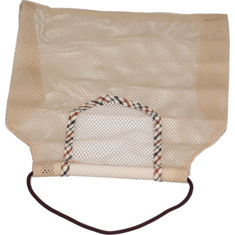 Sac de courses en filet de coton de qualité supérieure, sac cabas réutilisable en filet pour fruits, sac de plage élégant, sac à main de courses en filet tissé. (1/5)