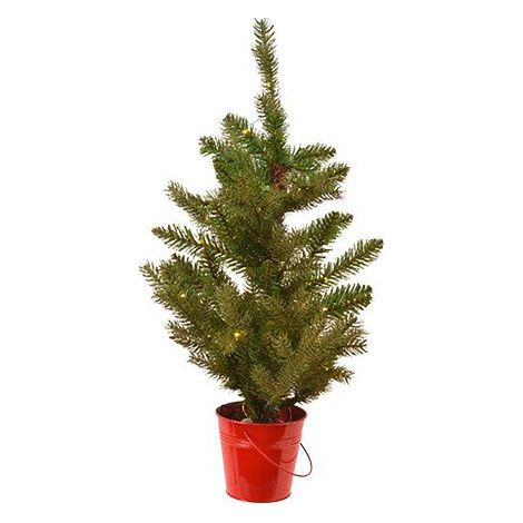 Sapin artificiel mini Allison pré-illuminé - 45 cm - Maxiburo (1/2)