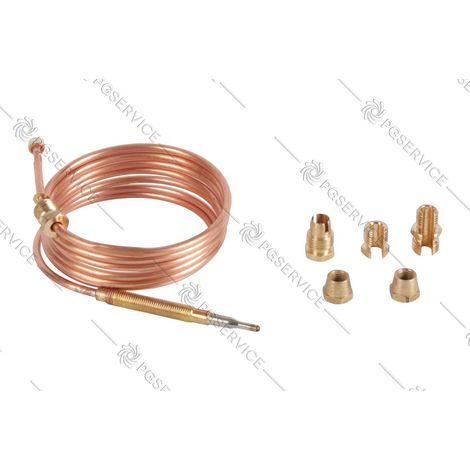 Termocoppia universale lunghezza 150cm con 5 dadi forno piano cottura stufa (1/4)