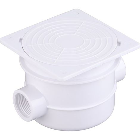 Boîte de connexion sous-marine imperméable - Accessoire pour lumières de piscine - Étui de plastique durable - Dimensions 10x10cm - 1 unité (1/4)