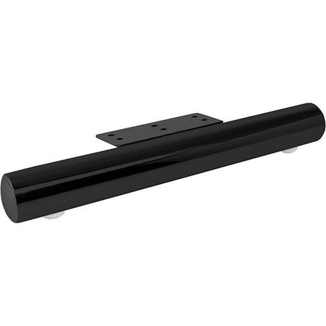 pata metálica modelo pastrana ø35 l220-280 acabado negro mate (h) pastrana h39 largo pstrn 280