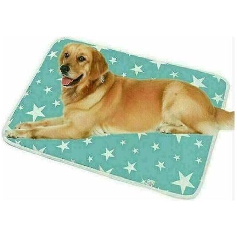Reusable Dog Urine Mat Pet Training Mat Breathable Absorbent Dog Diaper Mat Dog Pee Pad (1/4)