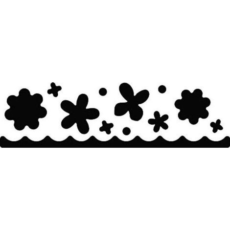 PERFORATRICE FRISE FLEURS - 5 CM (1/2)