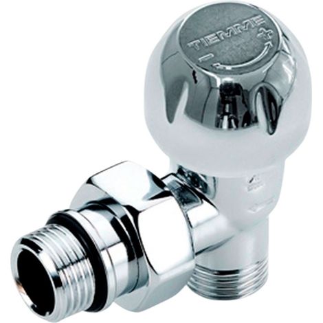 Válvula de Escuadra con Unión para Tubo de Cobre/PEX/Multicapa - Rosca Macho 1/2" - Tiemme