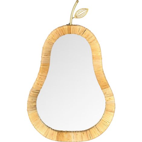 Signes Grimalt Espejo Muebles  Espejo Pera Espejos Marrón 5x42x67cm 34570