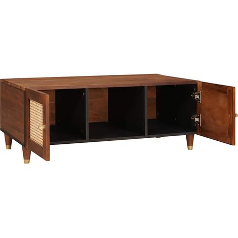 Maison Exclusive - Tavolino da salotto 100 x 54 x 40 cm Legno di mango massello (1/5)