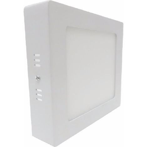 Plafonnier LED 12W Carré - Blanc Froid - SILUMEN (1/4)