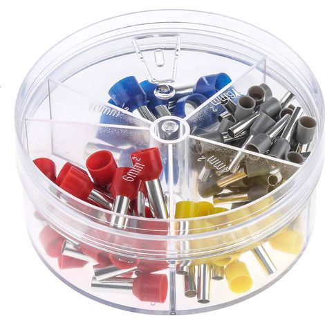 Embout RS PRO, 90 pièces, avec Férules d'extrémité de fil 4mm²  16mm² ( Prix pour 1 )