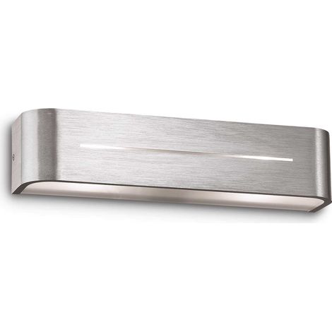 Ideal Lux Posta - Aplique pequeño de 2 luces para interior de aluminio, E14 (1/2)