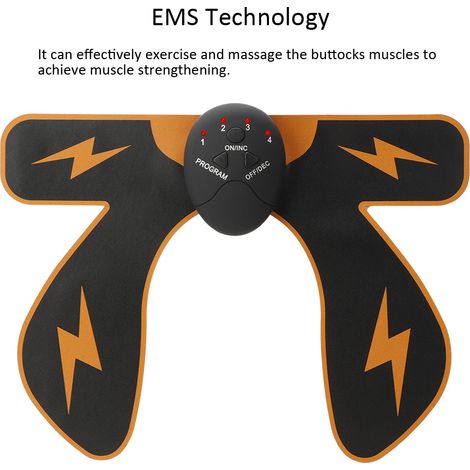 Stimulateur EMS pour Fessiers - Appareil de Massage et Raffermissement des Hanches (1/5)
