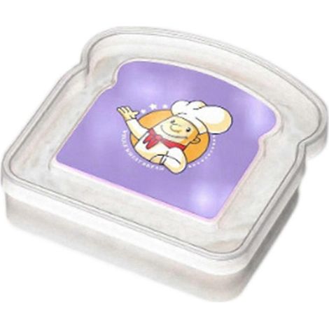 Wiederverwendbare Sandwichbox, verschlossene Box, transparente Brotdose A--