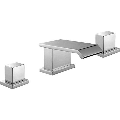 Devon Designer Waterfall Chrome Bath Filler Tap (1/5)