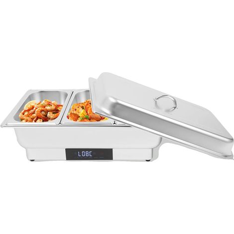 Baño de agua eléctrico, 600 W, 220-240 V, rango de temperatura 35-90 ℃/95-194 ℉, dimensiones 563626 cm, control táctil (1/5)