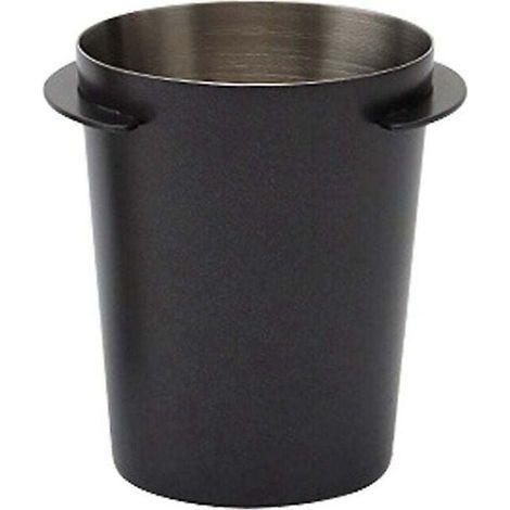 Schwarzer 54-mm-Messbecher für Kaffeefilter an Espressomaschine EK43 (1/4)