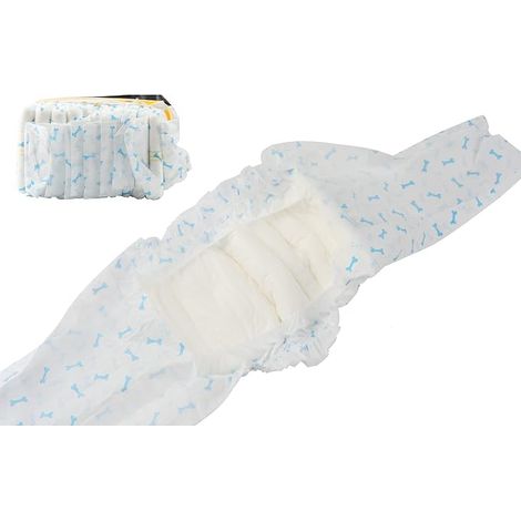 Diapers for Dogs, Absorbent for Dogs Urination or Incontinence (XS: 15-33 cm) (1/5)