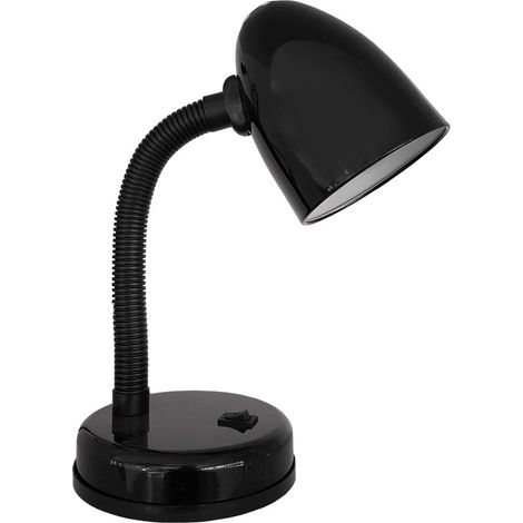 FLEXO DE SOBREMESA MODELO AMSTERDAM E27 60W COLOR NEGRO EDM (1/3)