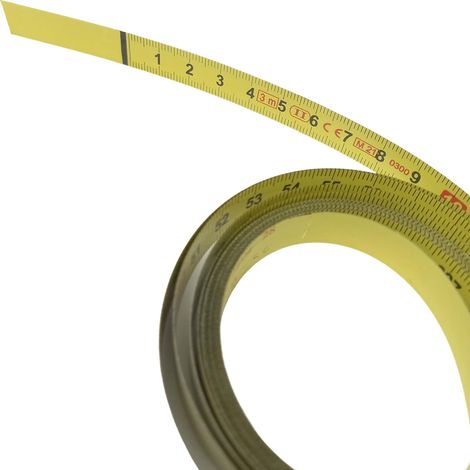 MEDID cinta metrica adhesiva amarilla 13mm 3m metalica , Cinta métrica adhesiva amarlla de 13mm de ancho y 3 metros de largo.Cinta métrica larga que permitirá medir con p (1/4)