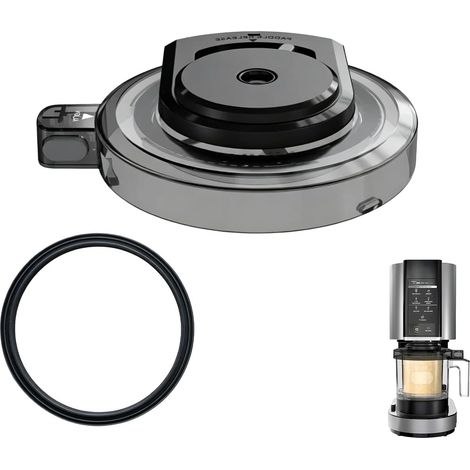Outer lid for NC501 series ice cream maker, compatible with models NC500C, NC501, NC501C, CN501CO and NC501H, reusable lid accessory (1/5)