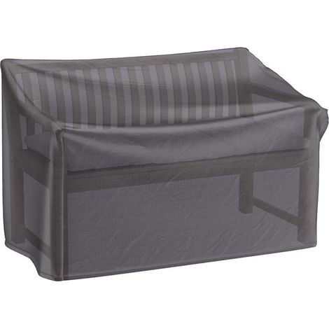 Housse de banc de jardin 7909 75x160x85 AeroCover grise Homms (1/4)