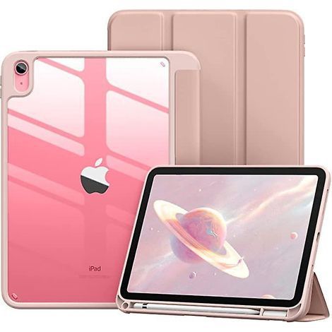 coque Pour Ipad 10eme Generation, Modle 2022 Ipad 10.9, Soft Tpu Coque Ipad 10, Housse Avec Porte-apple Pencil, Arrire Transparent, Rveil/sommeil (1/5)