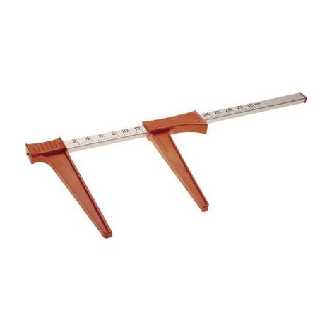 Bahco 2800 Calibrador Vernier de Aluminio 32 cm Precisión