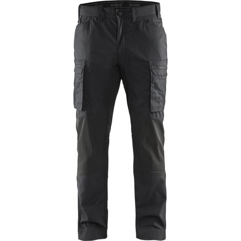 Pantalón de trabajo elástico 1459 - Negro M - FR(42) - SE(C48) - Normas